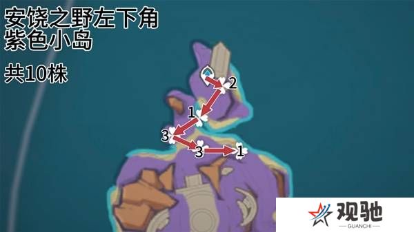 原神云岩裂叶在哪采集   全部云岩裂叶采集路线盘点图片6
