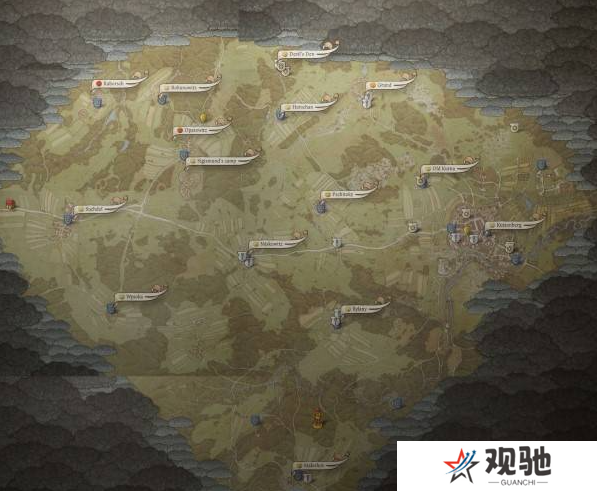天国拯救2地图多大   地图面积全貌公布图片2