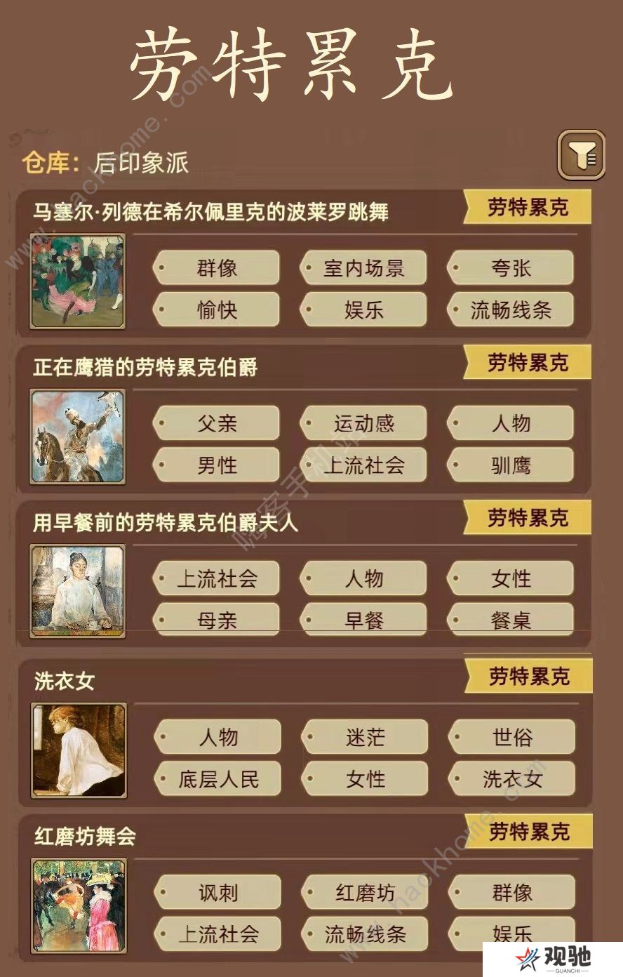 名画展游戏攻略大全 全demo画作图鉴总汇图片6