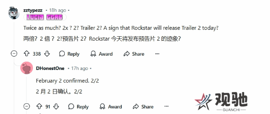 《GTA6》预告片热度爆表，播放量破2.3亿2