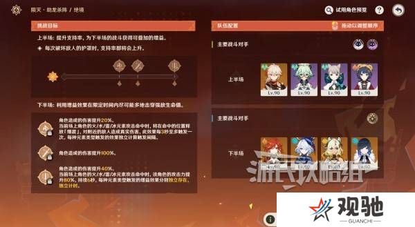 原神无极限超激格斗赛第1-5天高分攻略大全图片2