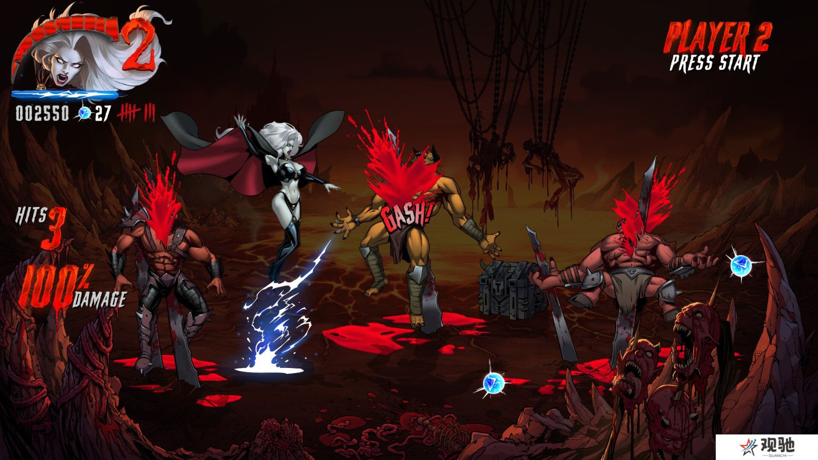 经典美漫改编游戏《Lady Death Demonicron》Steam页面上线 2026年发售